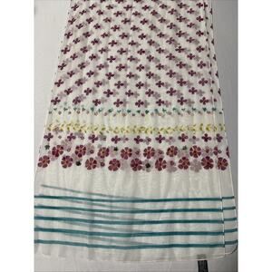 Cejon Womens 15X60" Sheer Fairy Grunge Bloomcore BOHO Scarf Pastel Spring Easter